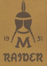 Medford High School 1951 yearbook cover photo