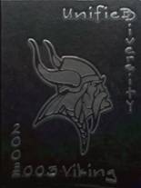 Coeur d' Alene High School 2003 yearbook cover photo