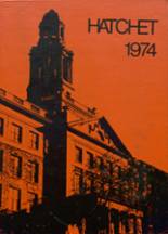 George Washington High School 1974 yearbook cover photo