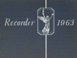 Saratoga Springs High School 1963 yearbook cover photo