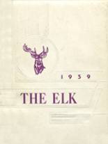 Elkhorn High School 1959 yearbook cover photo