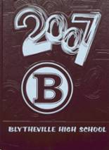 Blytheville High School 2007 yearbook cover photo