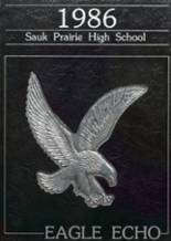 Sauk Prairie High School 1986 yearbook cover photo