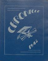 Lyman Hall High School 1942 yearbook cover photo