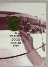 Coal City High School 1989 yearbook cover photo