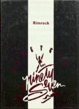 Iraan High School 1997 yearbook cover photo