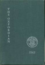 Oxford School for Girls 1961 yearbook cover photo