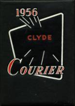 Clyde High School 1956 yearbook cover photo