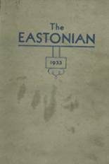 East High School 1933 yearbook cover photo