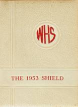 Westside High School 1953 yearbook cover photo