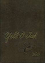 Gibsonville High School 1951 yearbook cover photo