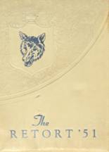 Snowflake High School 1951 yearbook cover photo