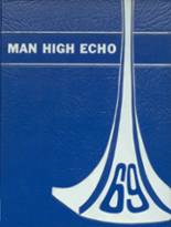 Man High School 1969 yearbook cover photo