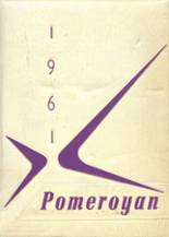 Pomeroy High School 1961 yearbook cover photo