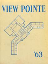 Grosse Pointe High School 1963 yearbook cover photo