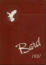 Hubbard High School 1951 yearbook cover photo