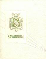 Savannah High School 1964 yearbook cover photo