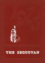Sequoyah High School 1975 yearbook cover photo