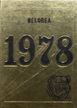 Belfast Central High School 1978 yearbook cover photo
