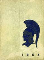Clawson High School 1954 yearbook cover photo