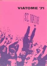St. Viator High School 1971 yearbook cover photo