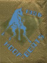 North High School 1956 yearbook cover photo