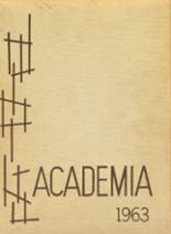 St. Mary's Academy 1963 yearbook cover photo