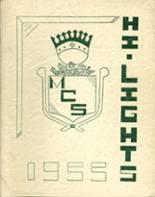 Mayfield Central School 1955 yearbook cover photo