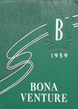 1959 St. Bonaventure High School Yearbook from Columbus, Nebraska cover image