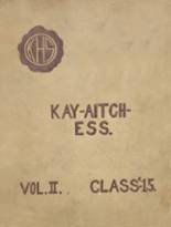 Kendallville High School 1915 yearbook cover photo