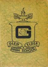 Glen Elder High School 1955 yearbook cover photo