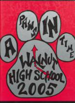 Walnut High School 2005 yearbook cover photo