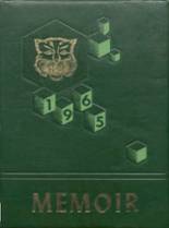 J. W. Holley High School 1965 yearbook cover photo