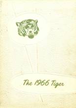 Green Ridge R-8 High School 1966 yearbook cover photo