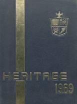 Morgan County High School 1969 yearbook cover photo