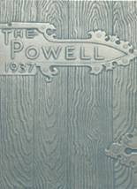 1937 Powell County High School Yearbook from Deer lodge, Montana cover image