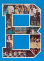 W.E. Boswell High School 1986 yearbook cover photo
