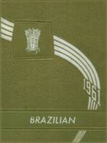 Brazil High School 1961 yearbook cover photo