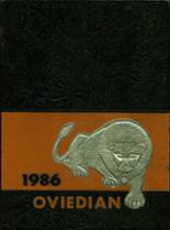 1986 Oviedo High School Yearbook from Oviedo, Florida cover image