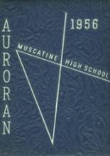 Muscatine High School 1956 yearbook cover photo