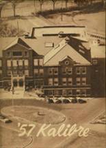 Dekalb High School 1957 yearbook cover photo