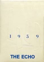 1959 Northeast High School Yearbook from Dubois, Indiana cover image