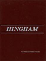 Hingham High School 1990 yearbook cover photo