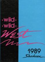 West High School 1989 yearbook cover photo