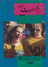 Carmel High School 1989 yearbook cover photo