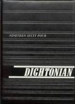 Dighton High School 1964 yearbook cover photo