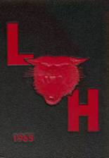 Lake Highlands High School 1965 yearbook cover photo