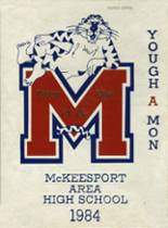 McKeesport High School 1984 yearbook cover photo