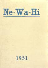 1951 New Washington High School Yearbook from New washington, Ohio cover image