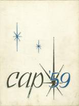 Capuchino High School 1959 yearbook cover photo